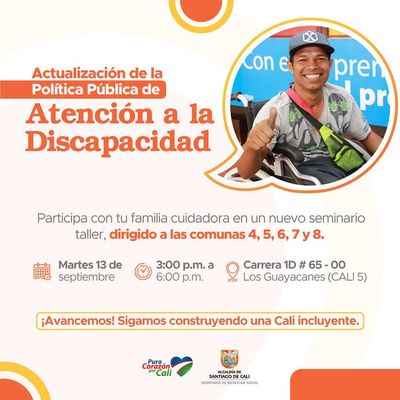Actualizaci&oacute;n de la P&uacute;blica de la Atenci&oacute;n a la Discapacidad