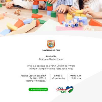 Apertura de la Feria Distrital de Primera Infancia