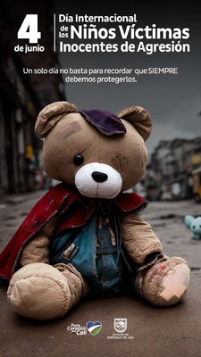 D&iacute;a internacional de los ni&ntilde;os v&iacute;ctimas inocentes de agresi&oacute;n
