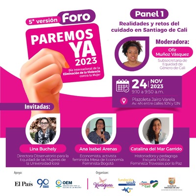 5a  versi&oacute;n foro paremos YA 2023