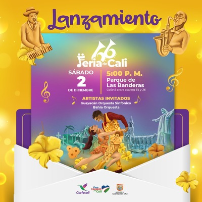 Lazamiento 66 Fer&iacute;a de Cali