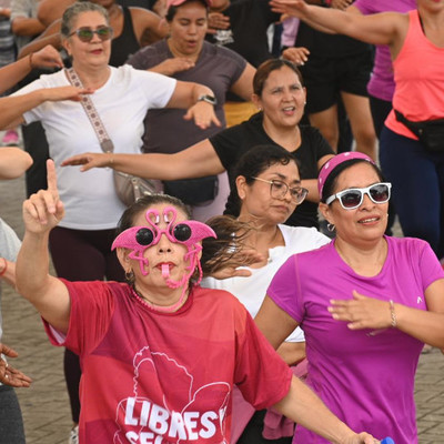 M&aacute;s de 700 personas participaron en el cierre de la campa&ntilde;a "Cali en Voz de Mujer"