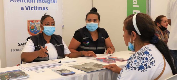 Migraci&oacute;n y discapacidad, temas priorizados por moradores del barrio Floralia
