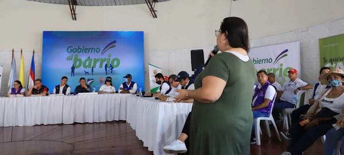 Atenci&oacute;n a personas con discapacidad y madres cuidadoras, compromisos adquiridos durante &lsquo;Gobierno al Barrio&rsquo; en Floralia