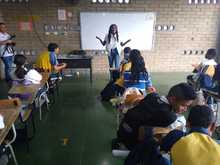 Bienestar Social promueve formaci&oacute;n de l&iacute;deres estudiantiles en Llano Verde