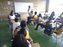 Bienestar Social promueve formaci&oacute;n de l&iacute;deres estudiantiles en Llano Verde