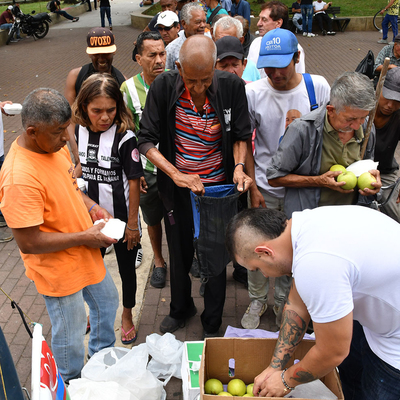 El Pescador de Hombres deja corazones contentos en el barrio Obrero