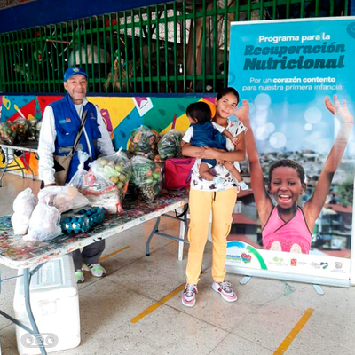 Contin&uacute;a la lucha contra la desnutrici&oacute;n infantil en Cali