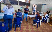 Comunidad de Aldovea y Cauquita recibi&oacute; atenci&oacute;n en feria de servicios