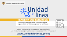 Se ampl&iacute;an canales de atenci&oacute;n a v&iacute;ctimas del conflicto armado