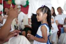 90 ni&ntilde;as y ni&ntilde;os vinculados al &lsquo;Modelo Cari&ntilde;o&rsquo; celebraron su transici&oacute;n a la educaci&oacute;n formal
