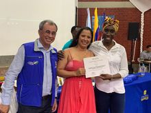 L&iacute;deres de comunidades afro fueron certificados en Fortalecimiento Organizativo