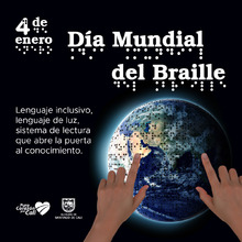 4 de enero, D&iacute;a Mundial del Braille