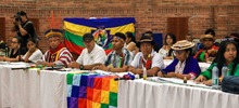 Pueblos ind&iacute;genas socializaron al Alcalde propuesta de pol&iacute;tica p&uacute;blica