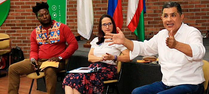 L&iacute;deres afro presentaron al Alcalde de Cali sus prioridades en la agenda 2023