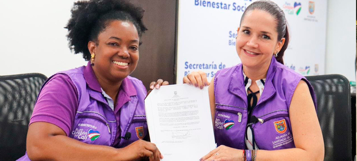 Alcalde Ospina firm&oacute; el decreto que adopta el Sistema Distrital del Cuidado para Santiago de Cali