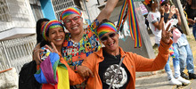 Masiva movilizaci&oacute;n en Cali por los derechos de la poblaci&oacute;n LGBTIQ+