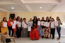 Beneficiarios de comedores comunitarios se certifican con el SENA
