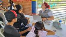 Vecinos de la comuna 21 disfrutaron de los servicios gratuitos del Int&eacute;grate M&oacute;vil