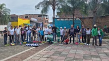 Con la recuperaci&oacute;n del parque del barrio Guayaquil, inici&oacute; la conmemoraci&oacute;n de la Semana de las V&iacute;ctimas