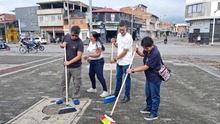 Con la recuperaci&oacute;n del parque del barrio Guayaquil, inici&oacute; la conmemoraci&oacute;n de la Semana de las V&iacute;ctimas