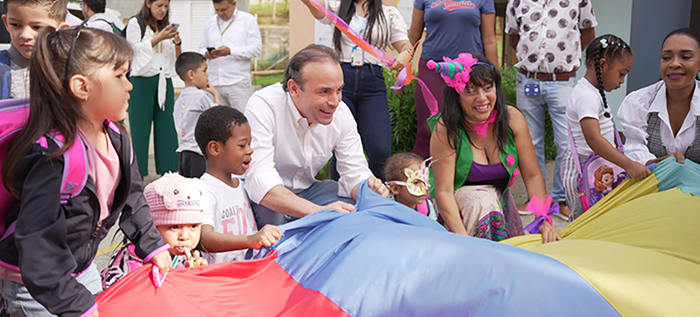 Para la protecci&oacute;n de m&aacute;s de 10.000 ni&ntilde;os, ni&ntilde;as y madres gestantes, comienza la operaci&oacute;n de los espacios de atenci&oacute;n infantil