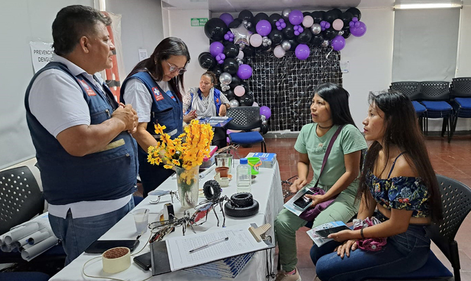 Jornada de salud y bienestar: apoyo integral a mujeres v&iacute;ctimas del conflicto en Cali