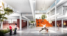 Avanzan obras del Instituto Popular de Cultura en El Lido