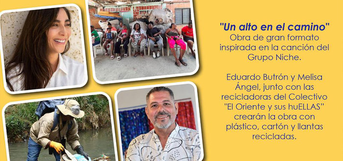 La plazoleta Jairo Varela tendr&aacute; un &lsquo;alto en el camino&rsquo;, obra inspirada en las mujeres que favorecen el reciclaje