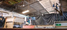 Zona de restaurantes en la plaza de mercado Alameda estrenar&aacute; cubierta