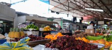 Zona de restaurantes en la plaza de mercado Alameda estrenar&aacute; cubierta