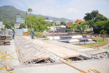 Las obras del puente vehicular de la Calle 15N con Av. 2n entraron en su etapa final