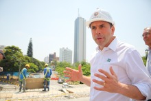 Las obras del puente vehicular de la Calle 15N con Av. 2n entraron en su etapa final