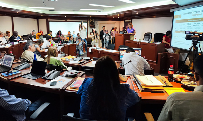 La Unidad de Bienes y Servicios present&oacute; ante la Comisi&oacute;n de Presupuesto del Concejo de Cali proyecto de renovaci&oacute;n institucional