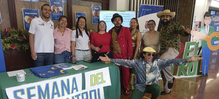 Funcionarios y contratistas participaron en la Semana del Control
