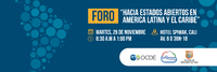 Este martes 26 de noviembre inicia Semana de Gobierno Abierto e Innovador en Am&eacute;rica Latina y el Caribe. 