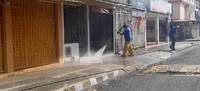 Desinfecci&oacute;n solidaria por las calles del Morichal