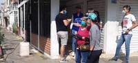 Desinfecci&oacute;n solidaria por las calles del Morichal