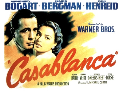 Semana del D&iacute;a Internacional del Teatro  CICLO DE LAS TABLAS A LA PANTALLA  Pel&iacute;cula: CASABLANCA de Michael Curtiz.  Fecha: Martes, marzo 28 de 2017 Lugar: Sala 218 Centro Cultural de Cali Hora: 5:00 