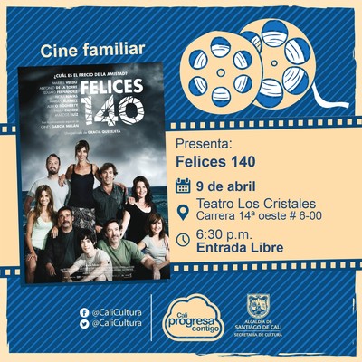 " Teatro al aire libre los Cristale  Pel&iacute;cula: Felices 140 de Gracia Querejeta A&ntilde;o: 2015 Duraci&oacute;n: 95 minutos Espa&ntilde;a" - Teatro al aire libre los Cristales
