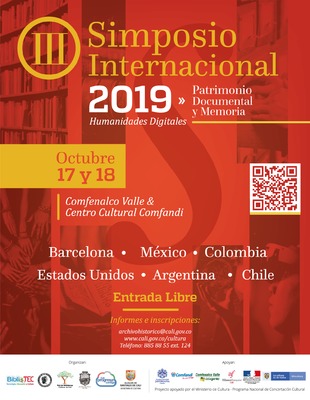 III Simposio Internacional de Patrimonio Documental y Memoria, se realizar&aacute; el 17 y 18 de octubre