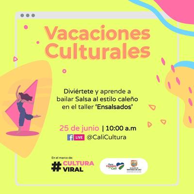 Al&iacute;state para pasar las ma&ntilde;anas de jueves y viernes a puro arte y diversi&oacute;n. Ya llegan las Vacaciones culturales