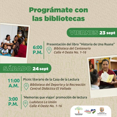 Progr&aacute;mate con las bibliotecas