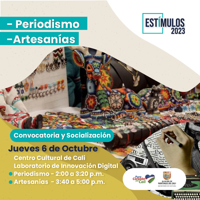 Est&iacute;mulos 2023 - Periodismo - Artesan&iacute;as