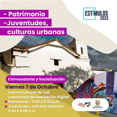 Est&iacute;mulos 2023 - Patrimonio - Juventudes, culturas urbanas