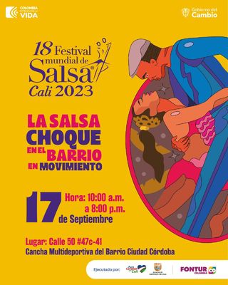 La Salsa Choque en el barrio en movimiento