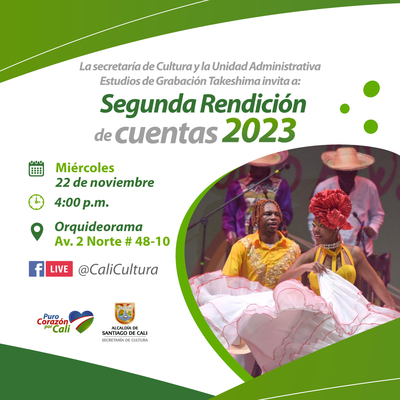 Segunda rendici&oacute;n de cuentas de la Secretar&iacute;a de Cultura