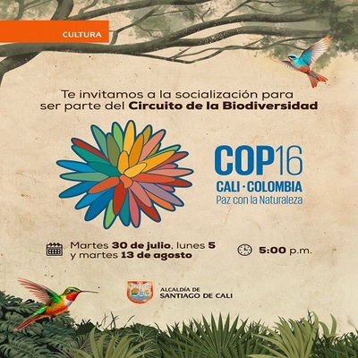 Socializaci&oacute;n del circuito de la Biodiversidad COP16