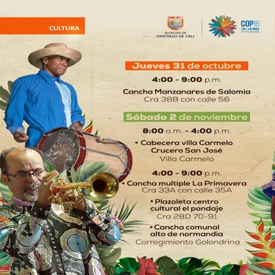 &iexcl;Este fin de semana, la cultura se toma tu comuna!