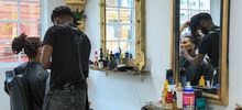 Un mensaje de reivindicaci&oacute;n de la historia Afro transmite el artista Robe L Ninho 